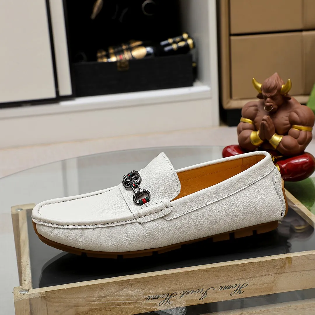 Men's shoes💰360💰🕷🕷️【 GUCCI 】Gucci's best-selling trendy men's casual slip-on shoes 🇨🇳Official website original 1:1 mold 💯Original quality, fine workmanship ☘Fashionable and versatile, perfect shape, comfortable on the feet 🍓Trendy men's recommended model, imported cowhide on the top layer 🎋High-quality pigskin lining, rubber wear-resistant and non-slip outsole, high-end atmosphere, worth owning 🍉Optional 38-44